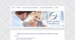 Desktop Screenshot of competences.caraxo.fr